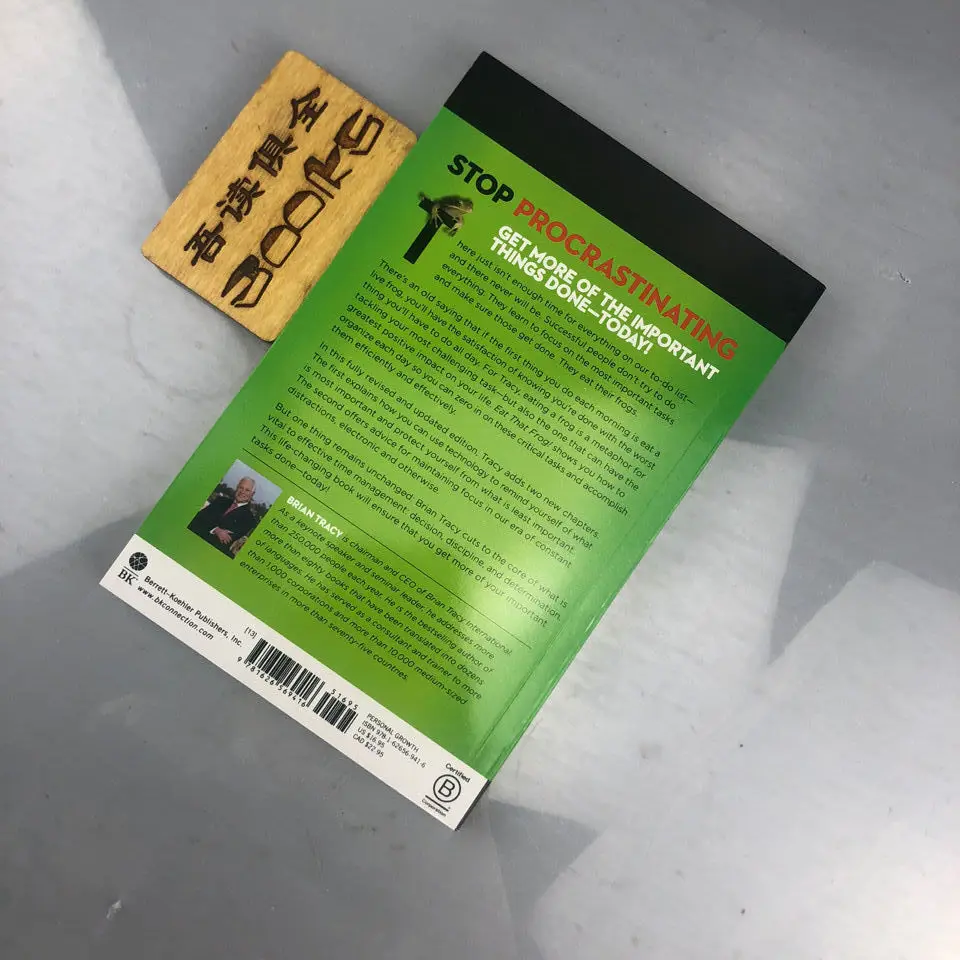 Eat That Frog 21 grandes formas para dejar de procrastinar y obtener más hecho en menos tiempo Libros inspiradores de éxito clásico - imagen 4