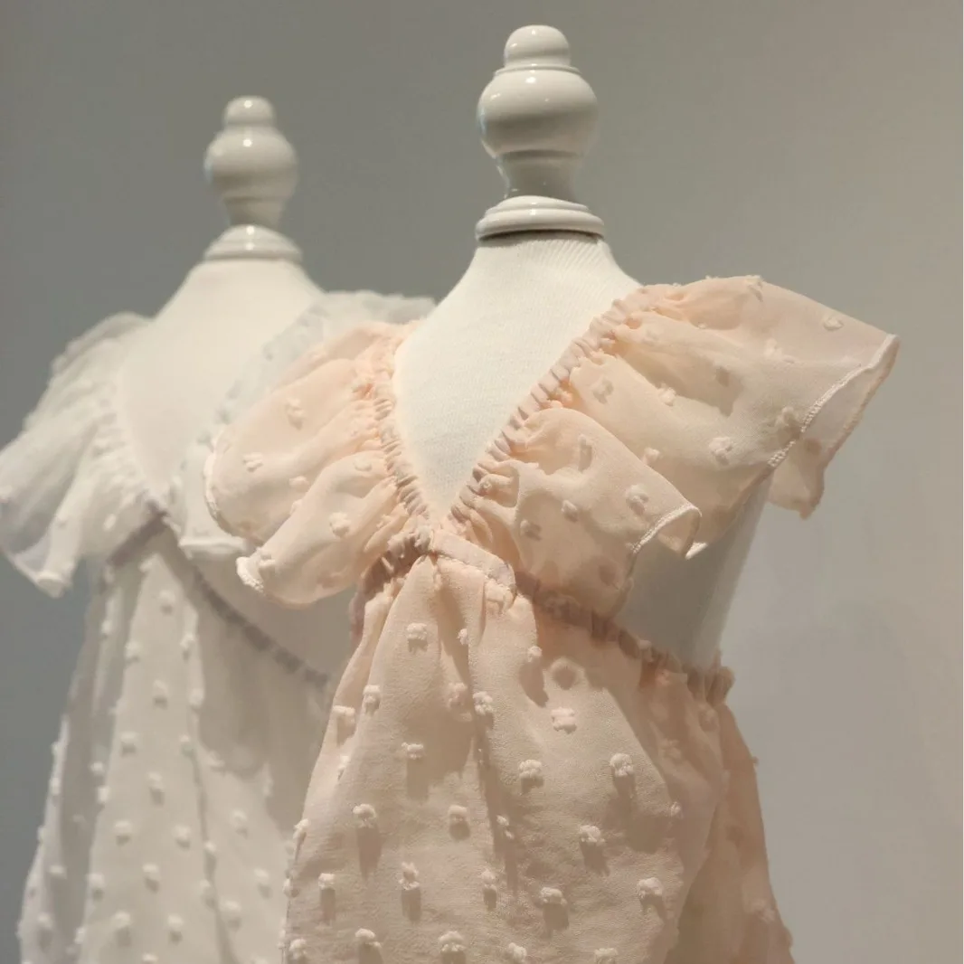 Falda de princesa de poliéster con flores pequeñas para mascotas, ropa para perros pequeños y medianos, chaleco de otoño para mascotas, primavera y verano - imagen 2