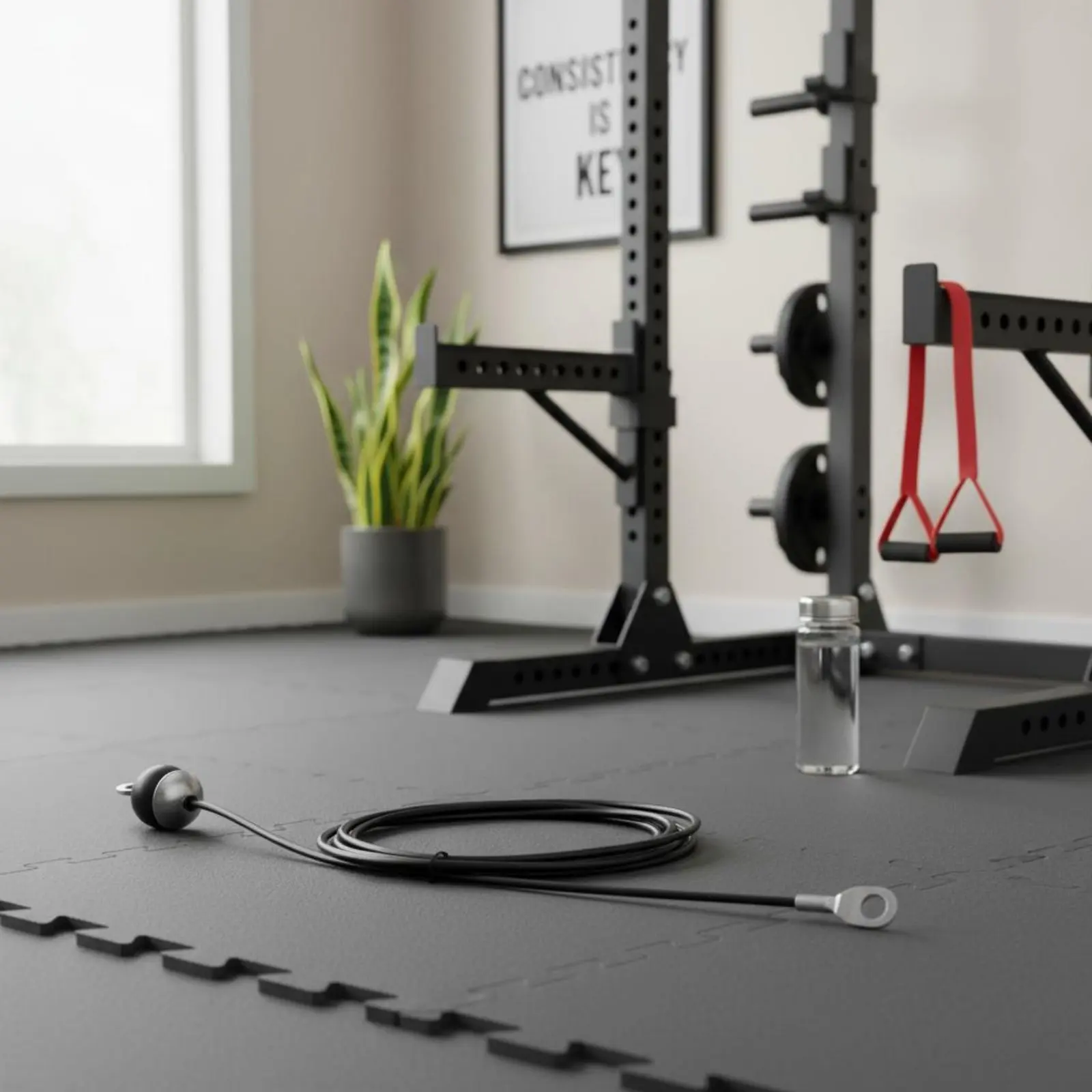 Gimnasio para Mascotas: Cable recubierto en acero para Gatos y Perros - imagen 2