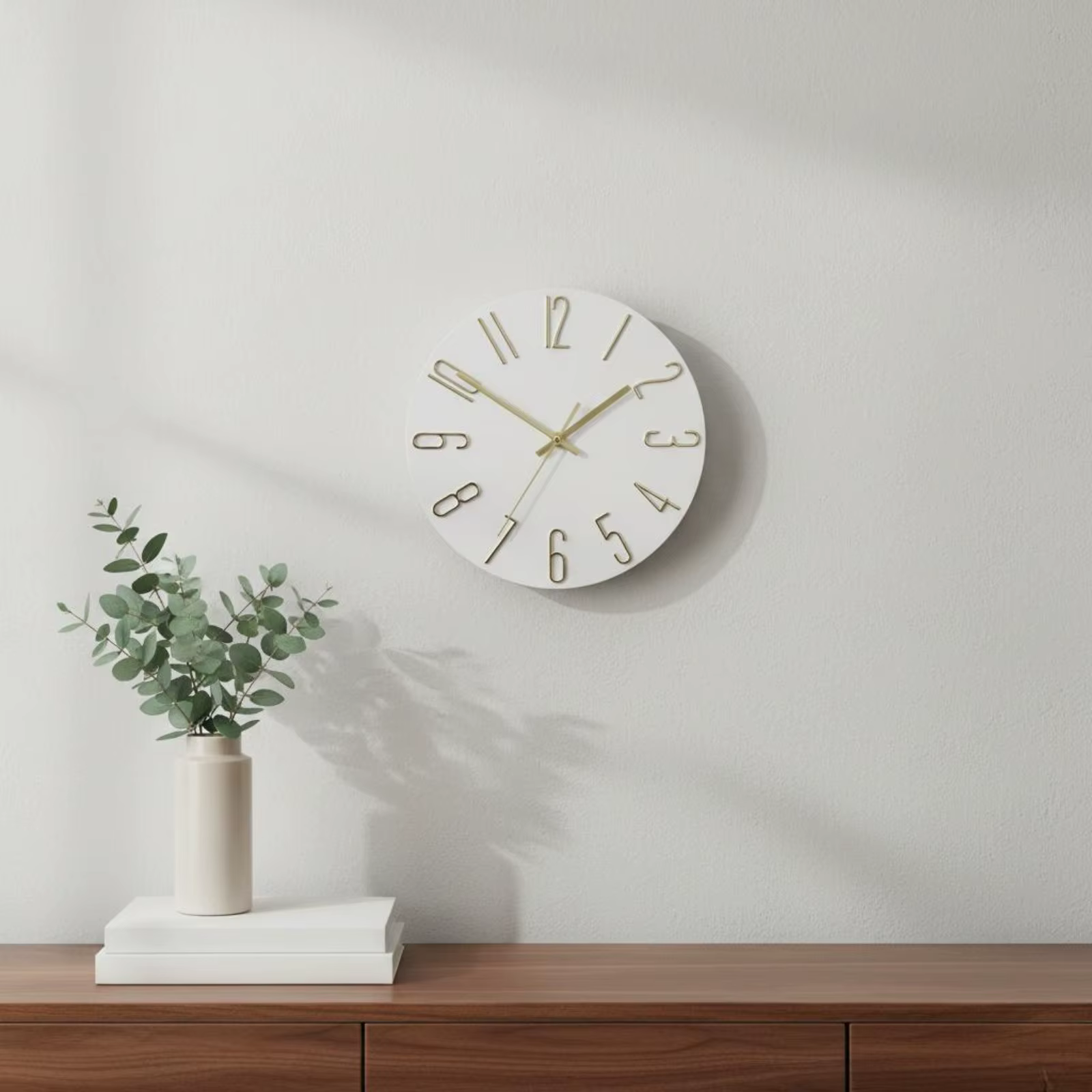 Reloj de pared silencioso de gato y perro para salón y oficina - imagen 5