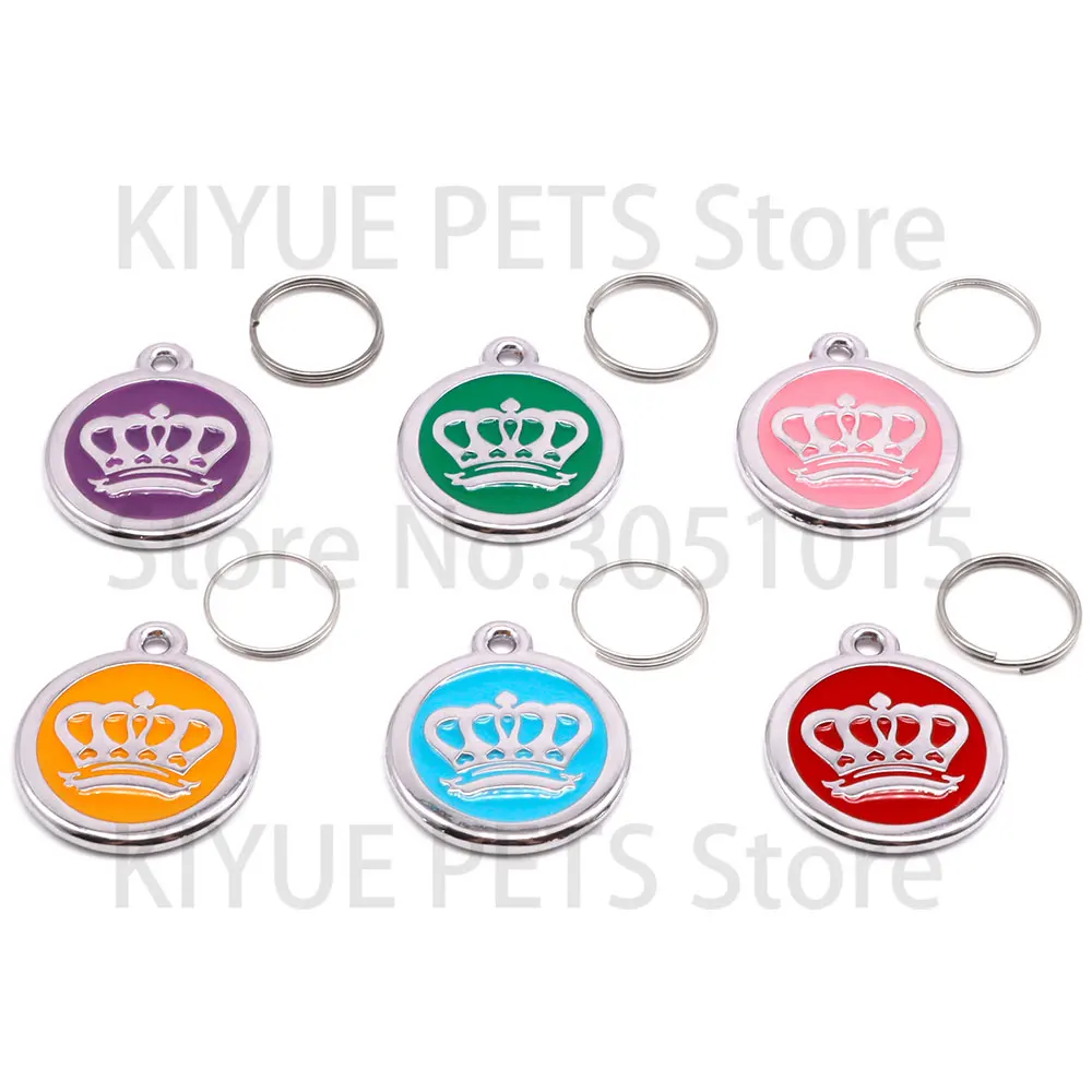 Collar identificador para perro con nombre grabado – Acero - imagen 4