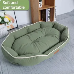 Sofa para perros grandes con cojin y manta suave ideal descanso