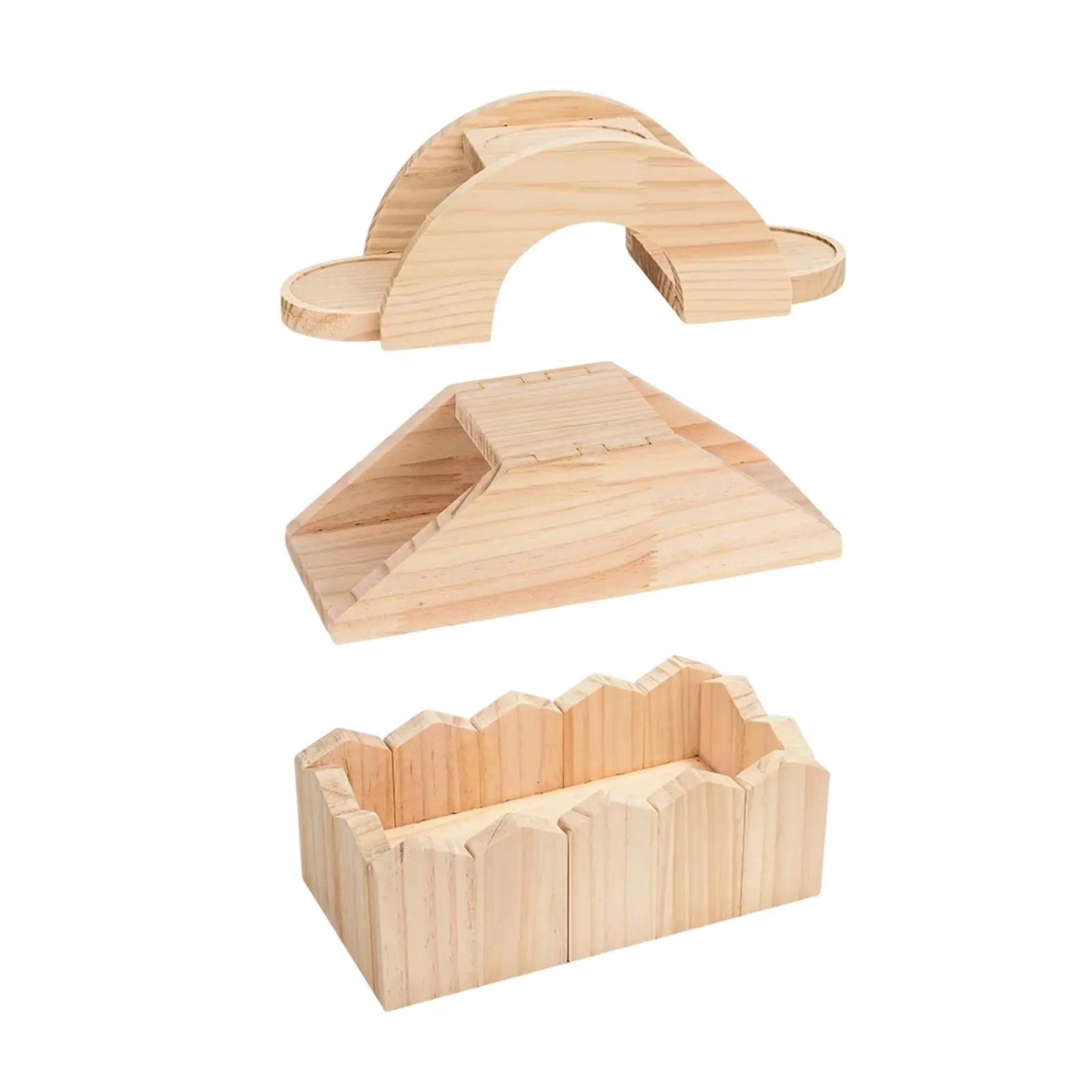 Tabletop Plant Stand Wooden Decorative,Planter Holder,Display Shelf,Desktop Flower Pot Rack for Countertop Windowsill Balcony