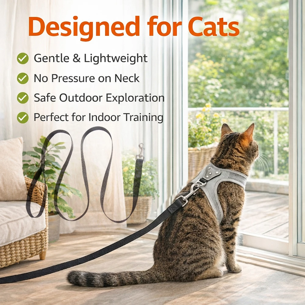 Correa de nailon para gatos y perros de longitud ajustable 1,5-30 m - imagen 4