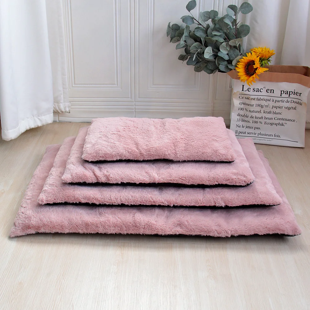Estera gruesa para dormir para perros, colchón cálido para cama para mascotas, manta para sofá para cachorros y gatos, perrera lavable para perros pequeños y grandes - imagen 2