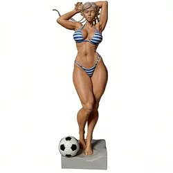 Figuras de resina 1/24 para coleccionismo – Modelo femenino sin montar