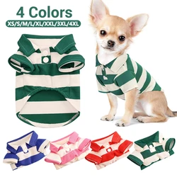Camisa a rayas para perros pequeños y medianos – Transpirable verano