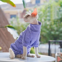 Abrigo de invierno para gatos Sphynx y Devon Rex – Algodón