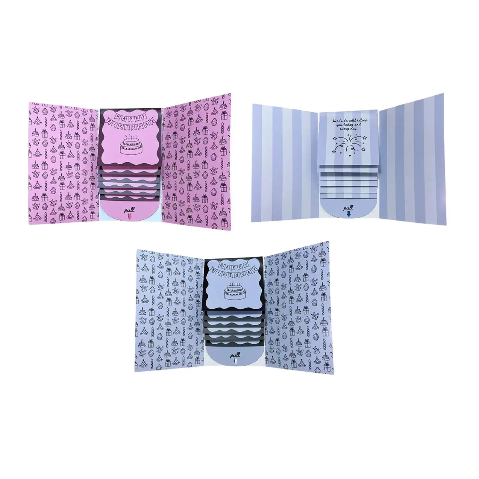 Libreto de tarjetas de regalo en cascada, tarjetero de regalo, almacenamiento, tarjetero de bricolaje, libro - imagen 2