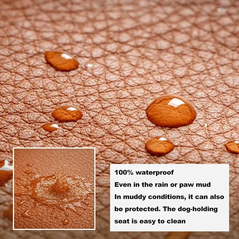 Funda impermeable para asiento de coche para perros, nido de viaje para mascotas, alfombrilla para coche, cestas antisuciedad para gatos, cama para perros medianos y pequeños, para asiento de coche, invierno