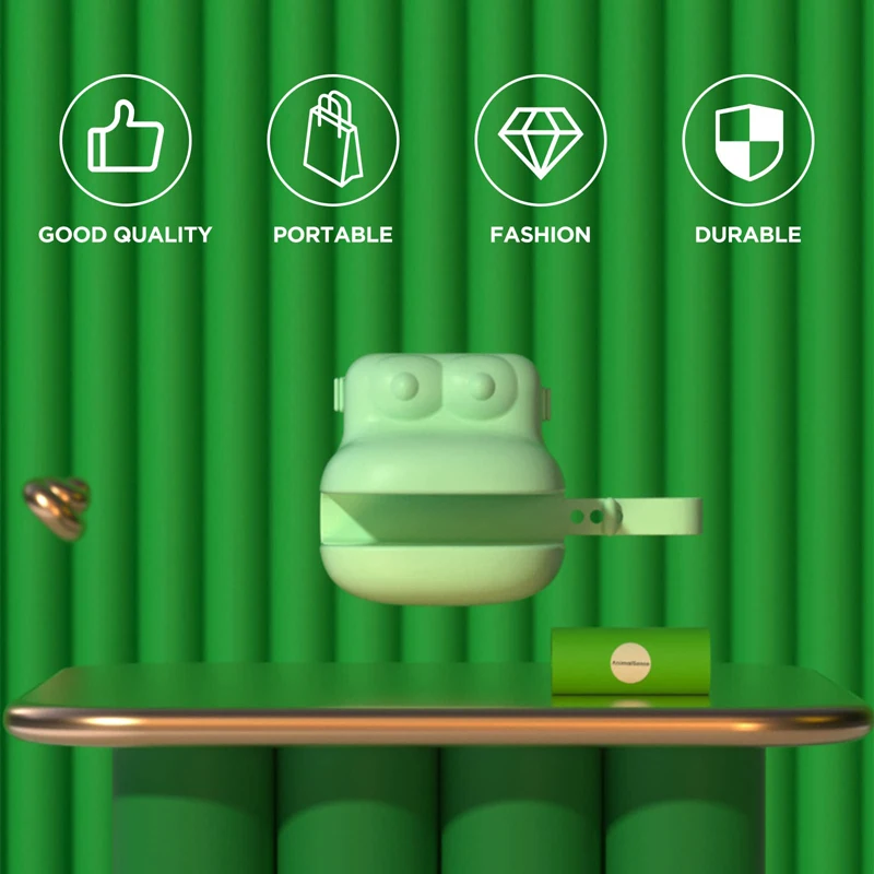 Benepaw-dispensador portátil de bolsas de excrementos para mascotas, 2 en 1, para caminar, perros pequeños grandes, exteriores, viajes al aire libre, fácil de usar - imagen 4