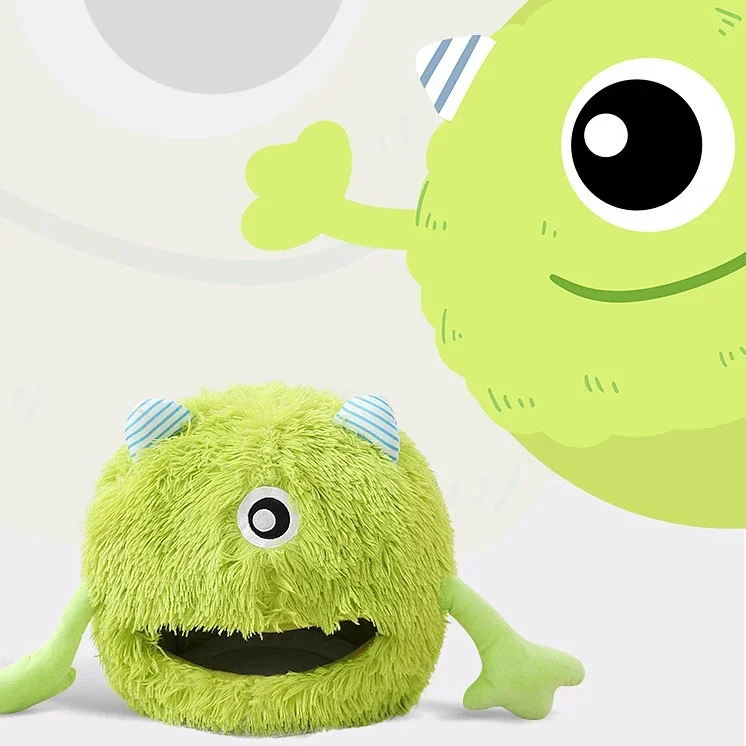 Cama para mascotas, nido de gato cálido de invierno, monstruo de peluche, Villa para mascotas, gatos semicerrados desmontables, casa para mascotas de dibujos animados, 1 ud. - imagen 5