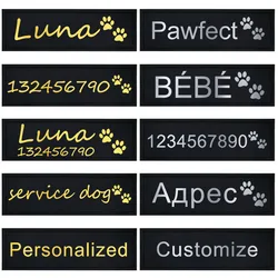 Placa con nombre para perro – Para collar