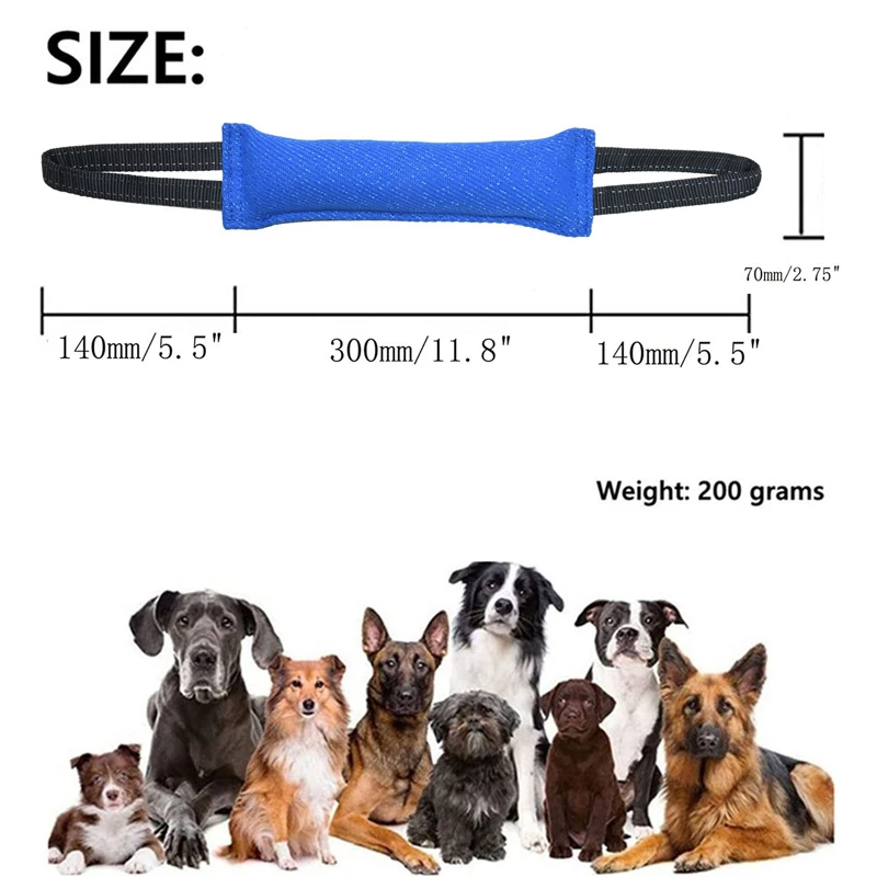 Tela resistente a las roturas para entrenamiento de perros, palo para morder para perros, objetivo para morder, juguete para morder para perros - imagen 4