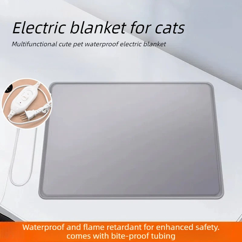 Manta eléctrica impermeable para gatos y perros – Calor confortable - imagen 3