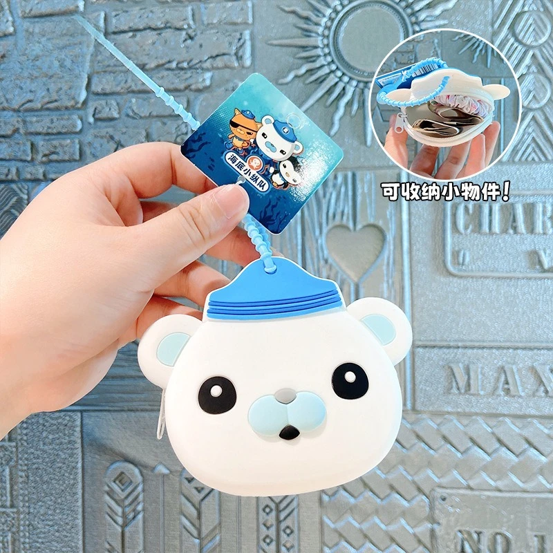 Monedero de dibujos animados The Octonauts Barnacles, llavero de periféricos de animé Kwazii, mochila Shellington, decoración, regalo de cumpleaños - imagen 5