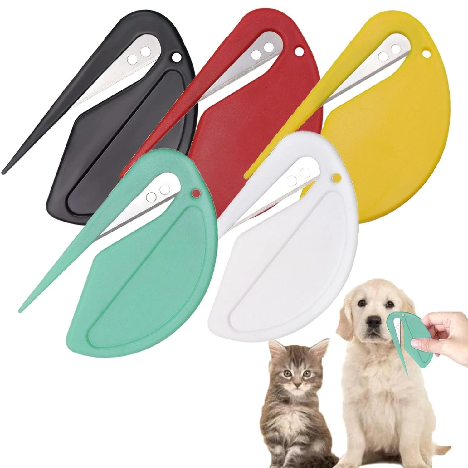 Cortadores de nudos para gatos y perros - Kit de 5 - imagen 2