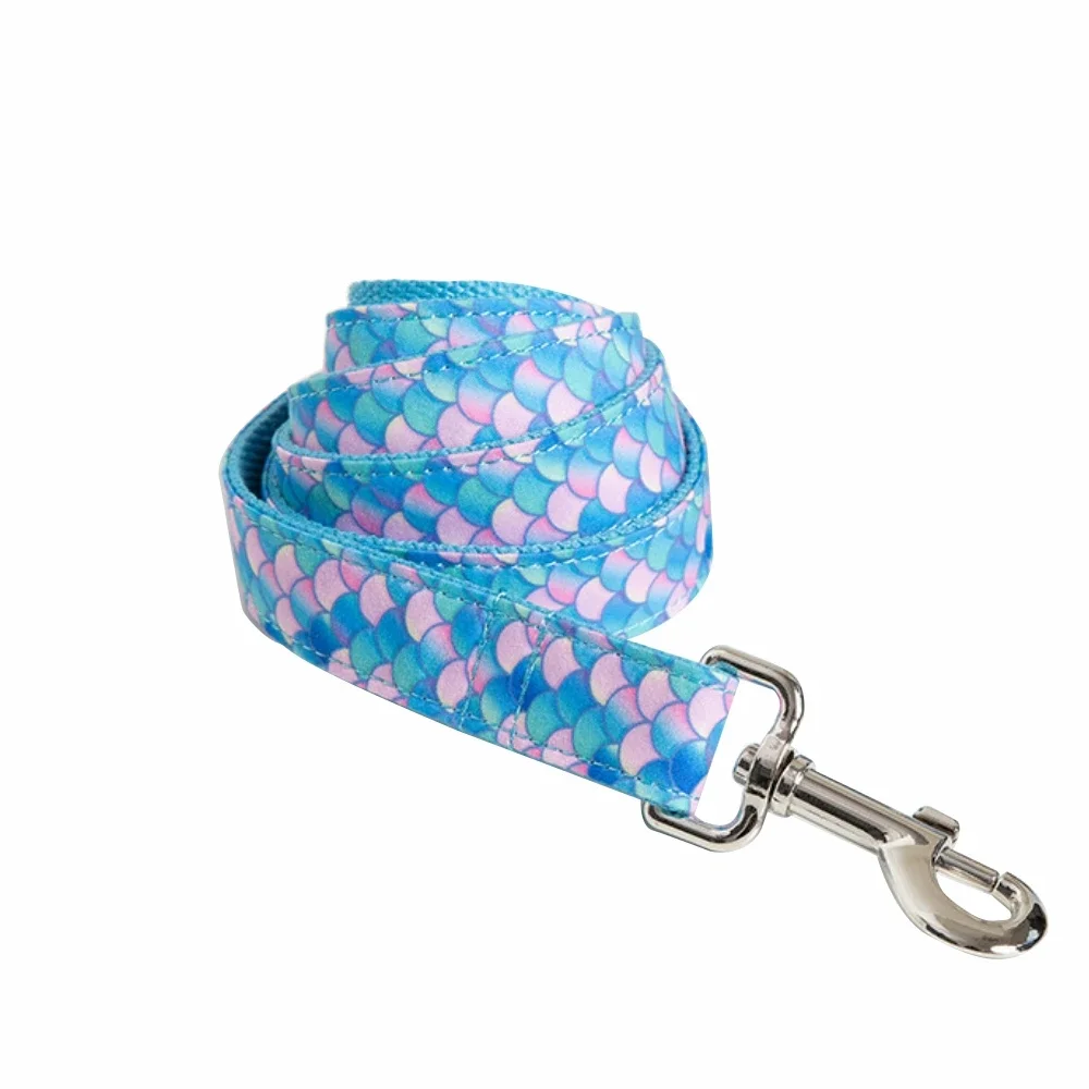 Collar personalizado para perro, accesorio para mascotas con placa de identificación y grabado gratis, correa para cachorro de sirena - imagen 3