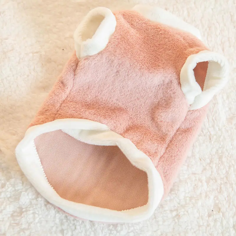 Ropa de invierno para mascotas, chaleco de chaqueta para gato de piel de conejo cálido para gatos, prendas Sphynx persa, jerséis de gatito lindo, atuendo katten kleding - imagen 2