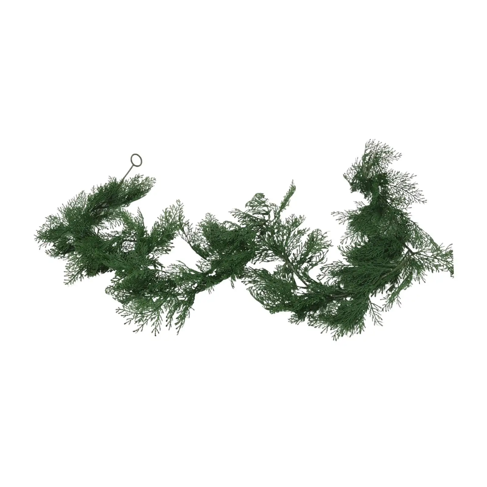 Guirnalda de pino Artificial, decoración de vid de Navidad, tacto Real, 180cm, decoración navideña para exteriores, dormitorio, escaleras, manto de fiesta - imagen 4