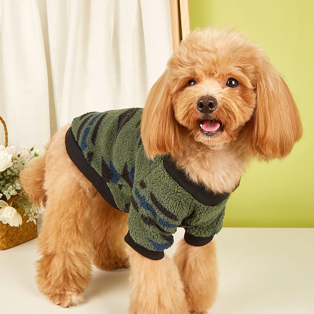 Suéter con capucha para perros pequeños – Jersey térmico de invierno - imagen 4