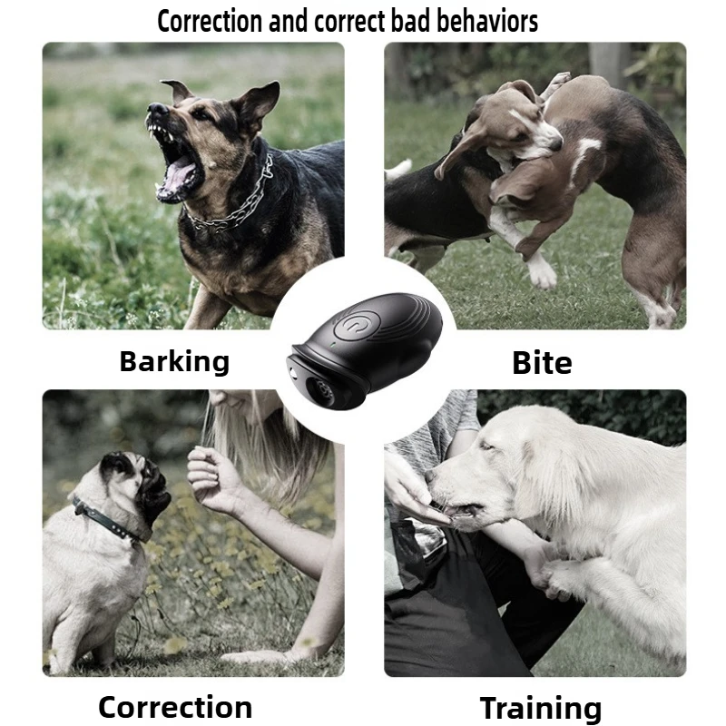 Mini dispositivo repelente ultrasónico para perros, dispositivo repelente recargable para dejar de ladrar, productos portátiles para mascotas al aire libre - imagen 5