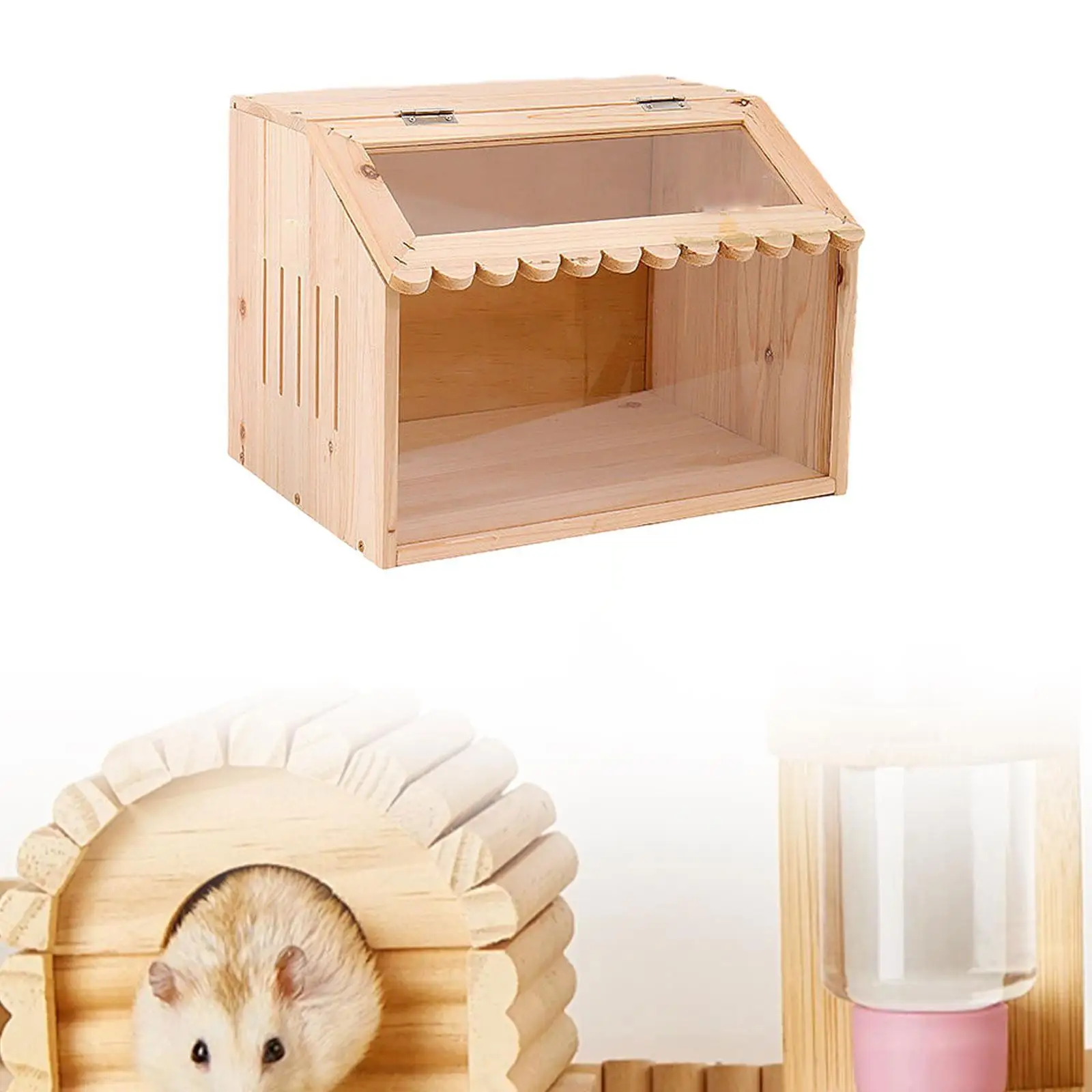 Caseta de madera para cría de gallinas, patos y codornices - imagen 3