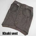 Khaki color vest