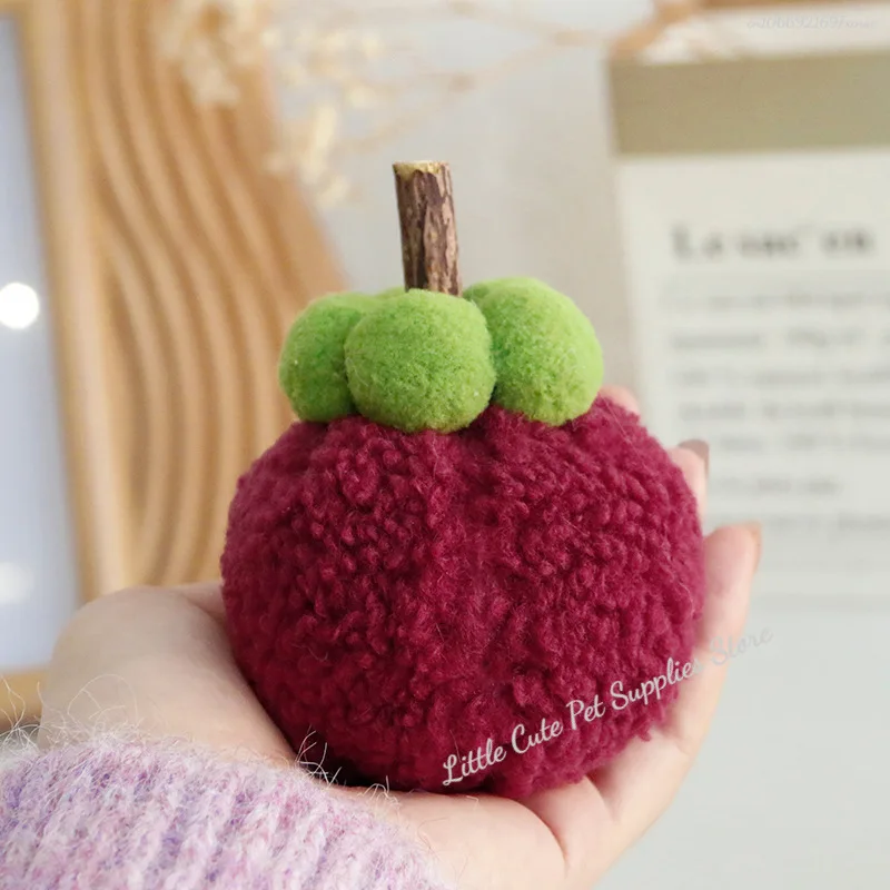 Suministros para mascotas, juguete de fieltro para gatos, simulación silenciosa, juguete para morder para mascotas, resistente a mordeduras, divertido juguete interactivo para masticar mascotas - imagen 4