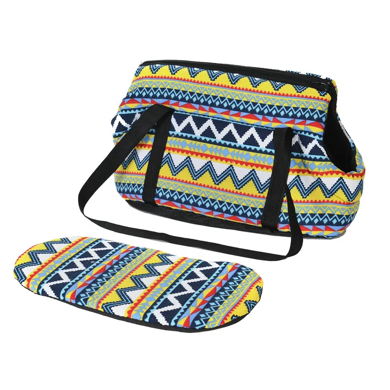 Bolsa cálida para perros, bolsos de hombro para gatitos de otoño e invierno para perros pequeños, mochila portátil con diseño de búho y corazón para exteriores, suministros para mascotas - imagen 3