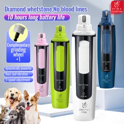 Cortauñas eléctrico recargable para perros y gatos