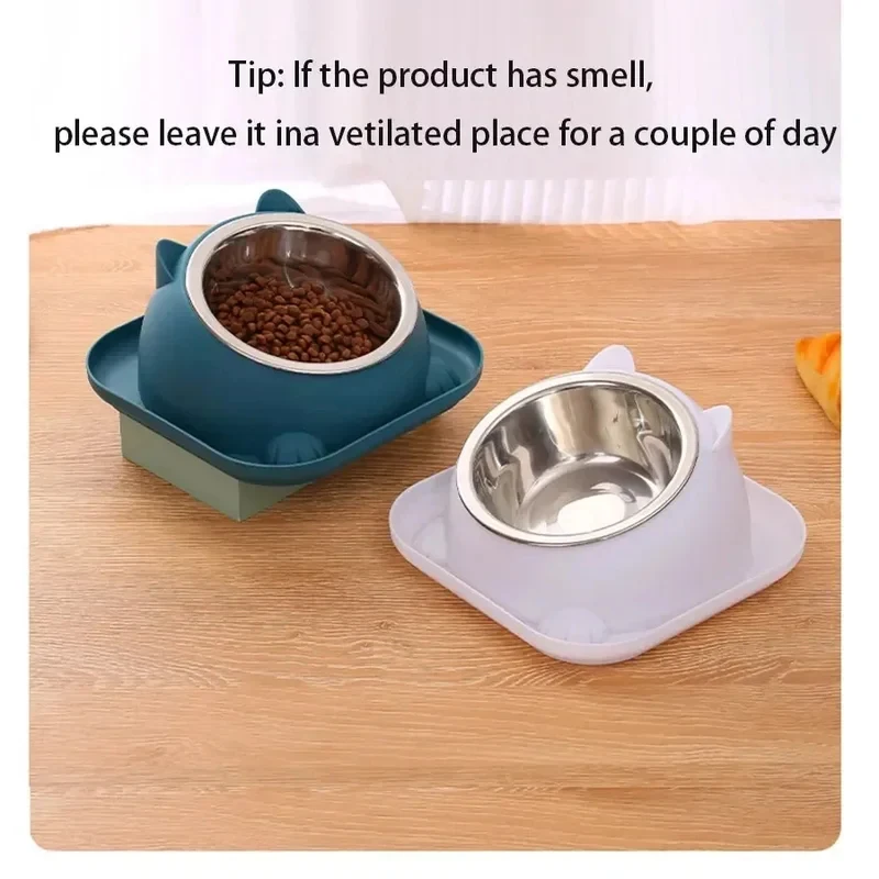 Comedero antideslizante inclinado para perros y gatos antihormigas y agua - imagen 5