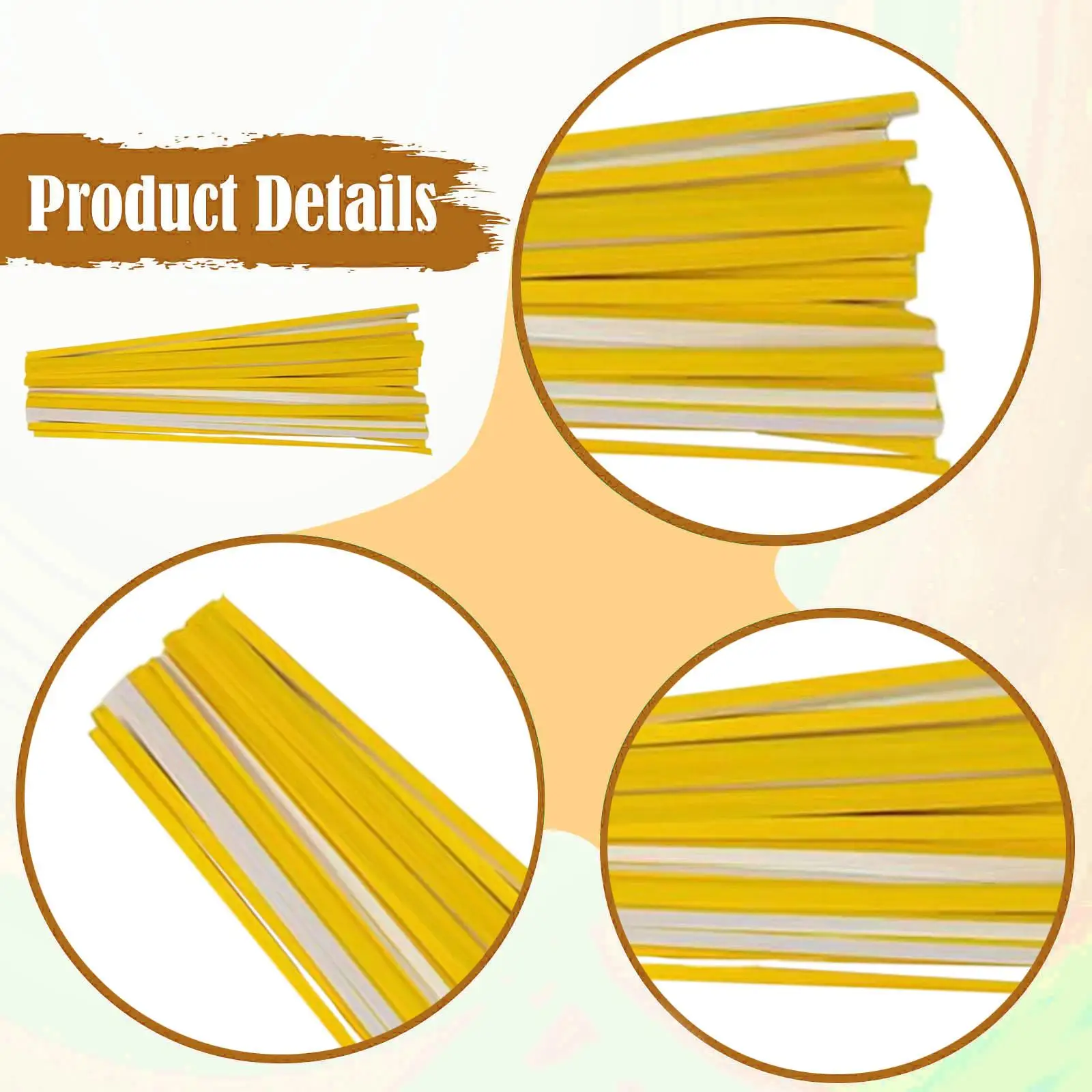 100 Uds plantilla de ropa tiras de esponja consumibles para máquinas de coser industriales cinta de esponja autoadhesiva Flexible de 11 pulgadas de largo - imagen 5