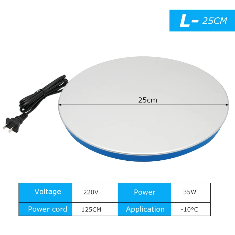 Bebedero para aves de corral, Base calentada, calentador de agua para pollos, equipo agrícola, calentador Ptc, calentador de agua Universal para mascotas, Base más cálida para invierno - imagen 4