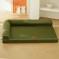 Corner sofa green