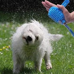 Cepillo de baño y masaje para perros y gatos – Cuidado y limpieza