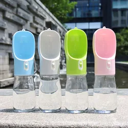 Botella dispensador de agua para perros de viaje – Para perros pequeños y grandes
