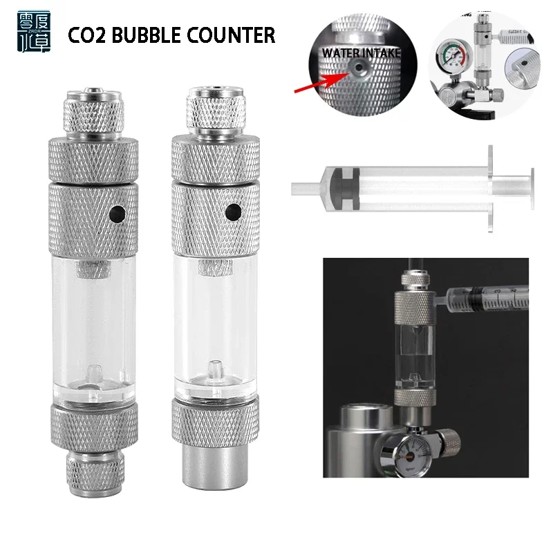 Regulador burbujas CO2 para acuario – Medidor precisión flujo