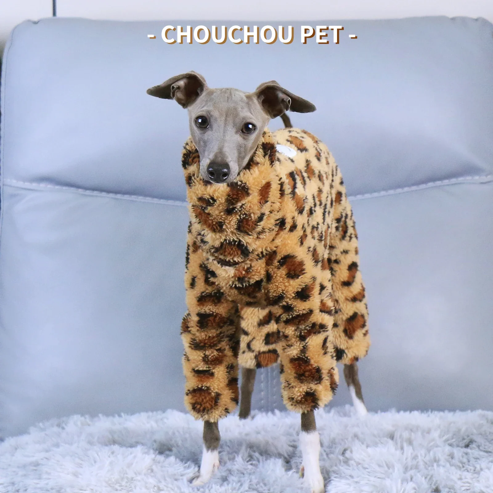 Pelele de lana para perros Whippet - abrigo cómodo y cálido - imagen 2