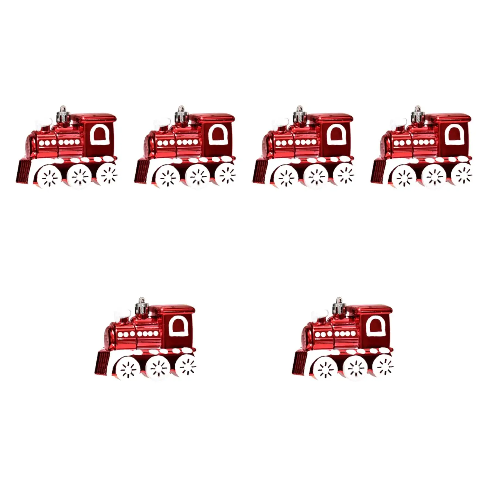 Adorno de árbol de Navidad, colgante de árbol de Navidad, decoración navideña resistente de dibujos animados única para el hogar, dormitorio, porche, balcón de invierno, 6 uds.