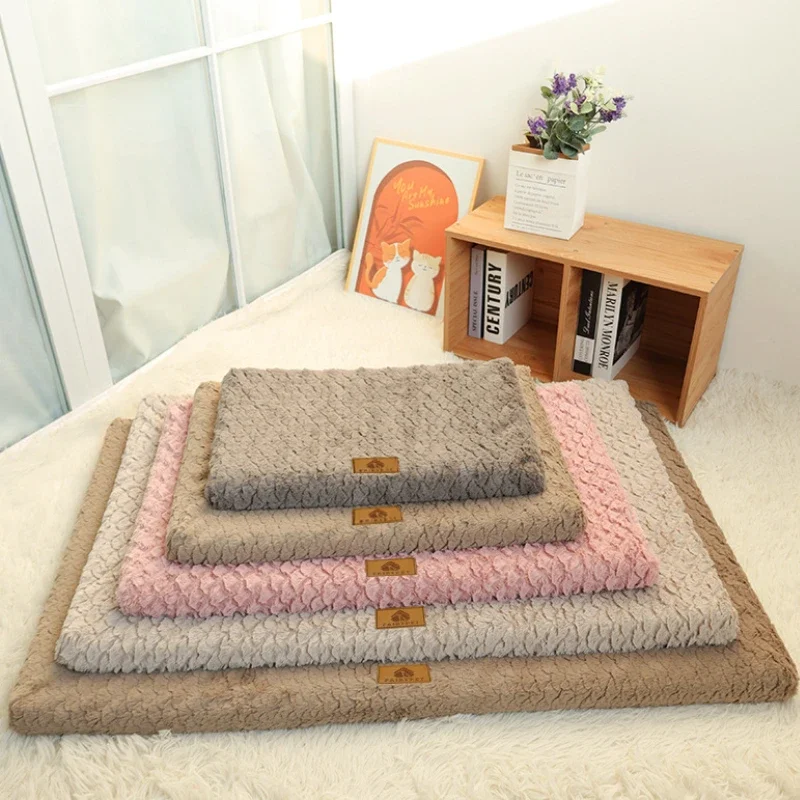 Cama ortopédica 3D para perros y gatos con funda lavable impermeable