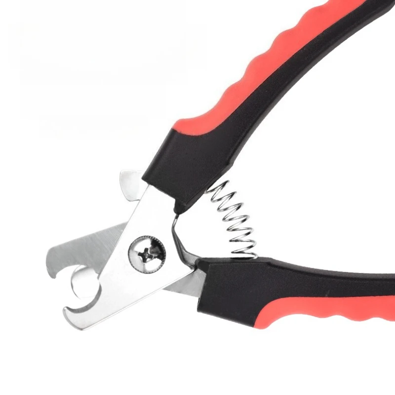 Cortauñas profesional para mascotas, cuchillas de acero inoxidable para perros y gatos, diseño de tijera de bloqueo para un cuidado seguro y fácil - imagen 5