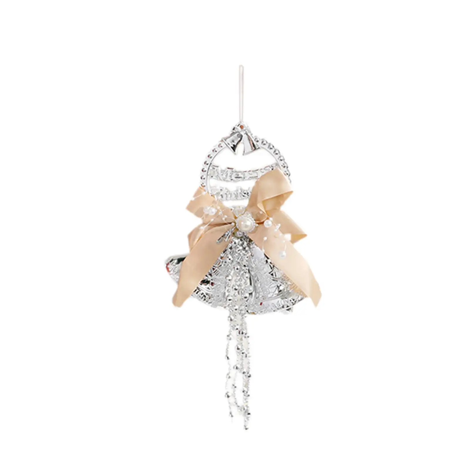 Christmas Bell Ornament Christmas Tree Pendant Festival Charm DIY Decorating Xmas Pendant for Wall Dorm Winter Door Farmhouse
