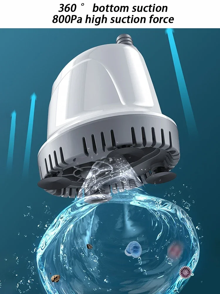 Bomba de aire silenciosa para acuario, bombas de agua para pecera, generador de oxígeno para acuario, bomba oxigenadora de pecera pequeña, suministros para mascotas - imagen 4