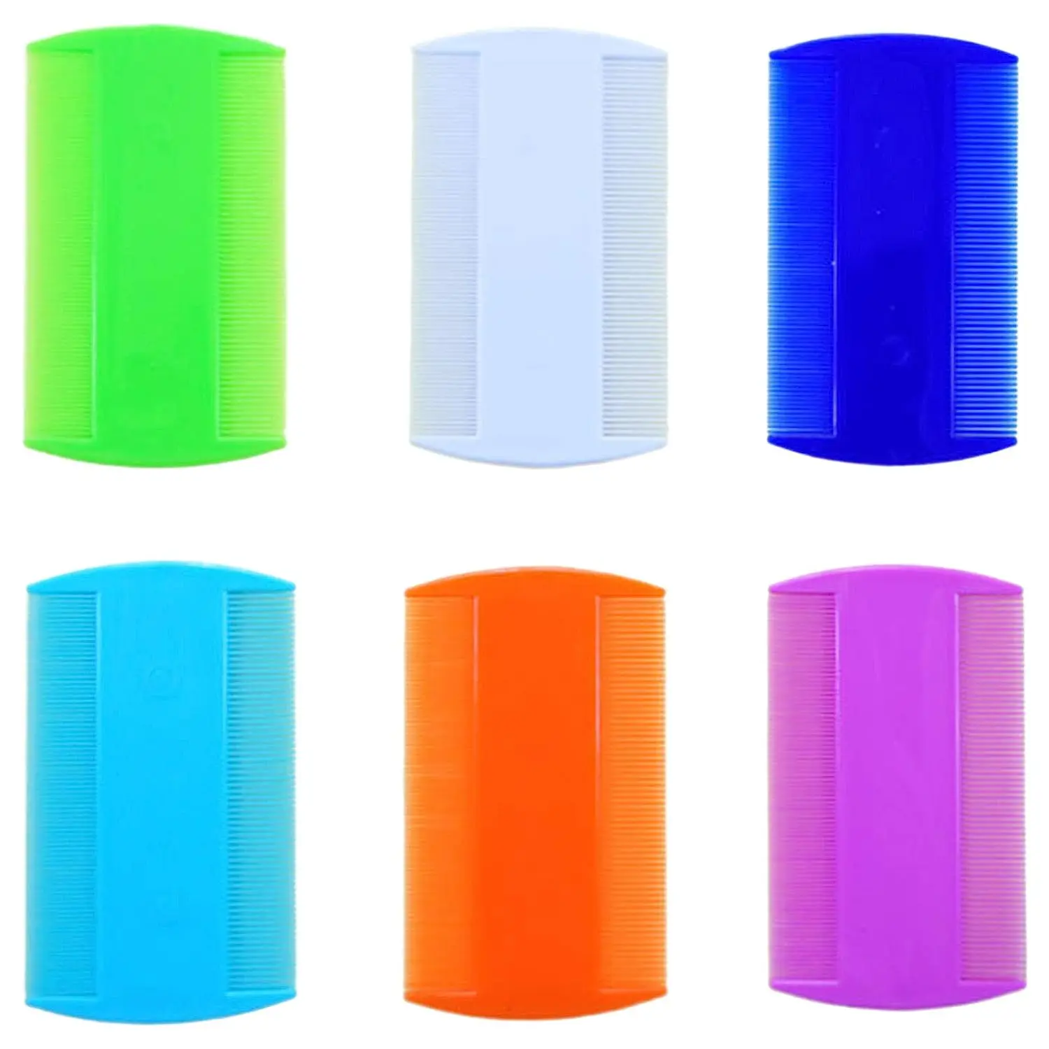 Cepillo para pulgas para gatos, peine para piojos y pulgas para perros, peines de pelo de dientes finos de doble cara para estilismo para el cuidado de mascotas, suministros de accesorios para gatos - imagen 2