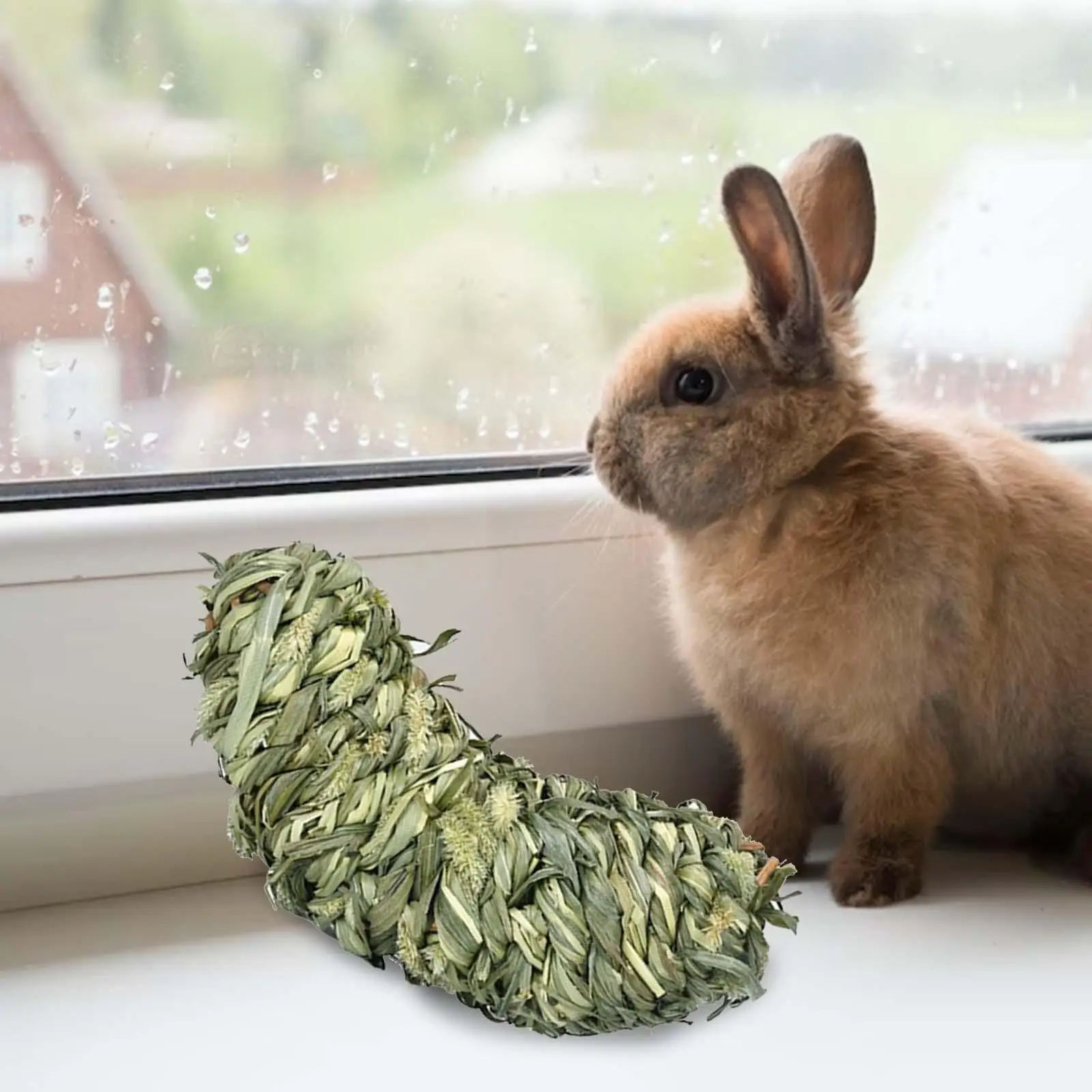 Small Animals Chewing Balls Grinding Biting Chewable Teething Activity Toys for Guinea Pigs Other Small Animals Rabbits Bunny