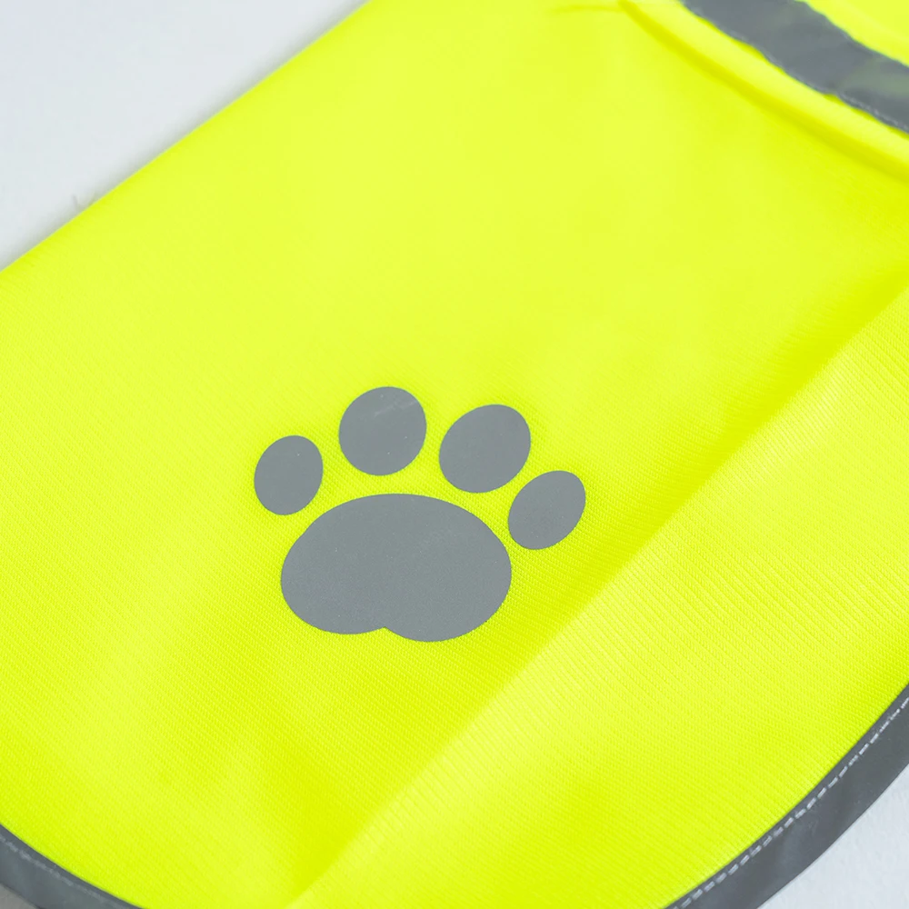Chaleco reflectante para perros, chaqueta fluorescente de alta visibilidad para perros, chalecos de seguridad para perros, equipo de seguridad para caza - imagen 4