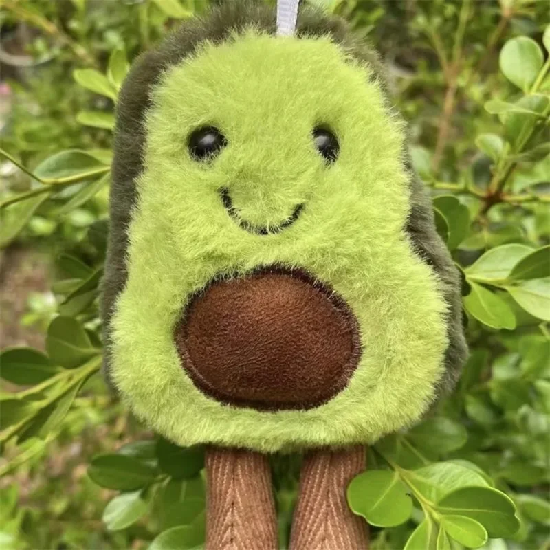 Un lindo juguete de peluche de aguacate para mascotas, adecuado para la compañía diaria de perros pequeños y medianos, juguete peludo pequeño para mascotas - imagen 3