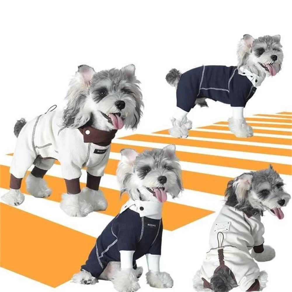 Pijama térmica de forro polar para perros pequeños – Ropa de invierno - imagen 5