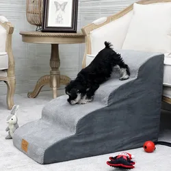 Escaleras para gatos y perros pequeños – Cama elevada multinivel Interior